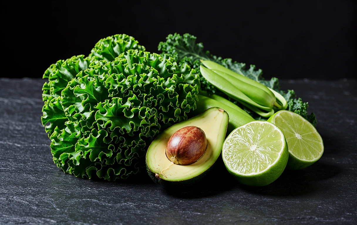 Grüne Lebensmittel Detail